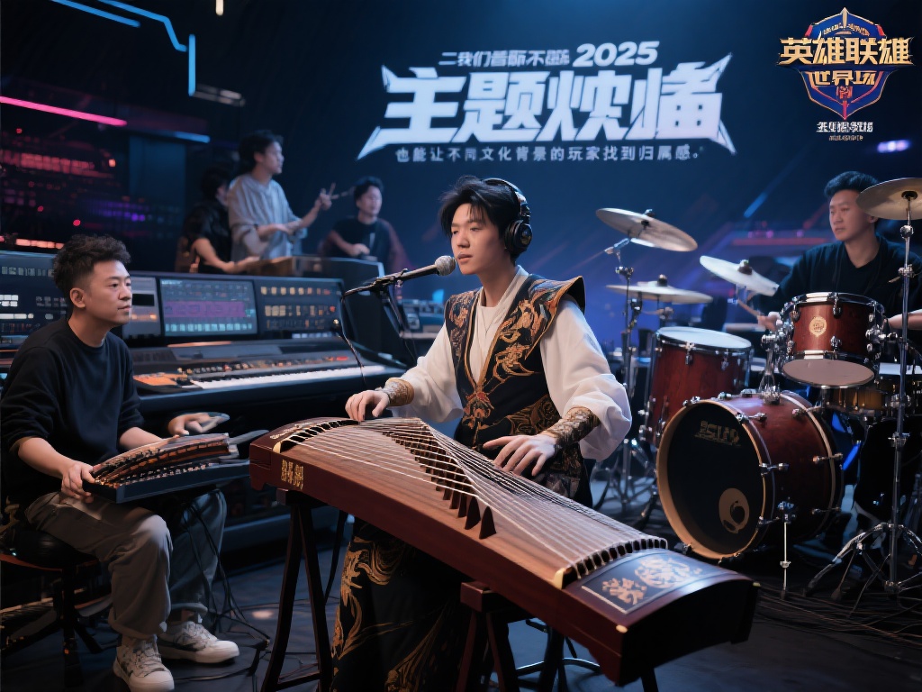 2025英雄联盟世界赛:主题曲创作背后的故事 二:音乐制作的匠心独运
在制作过程中,