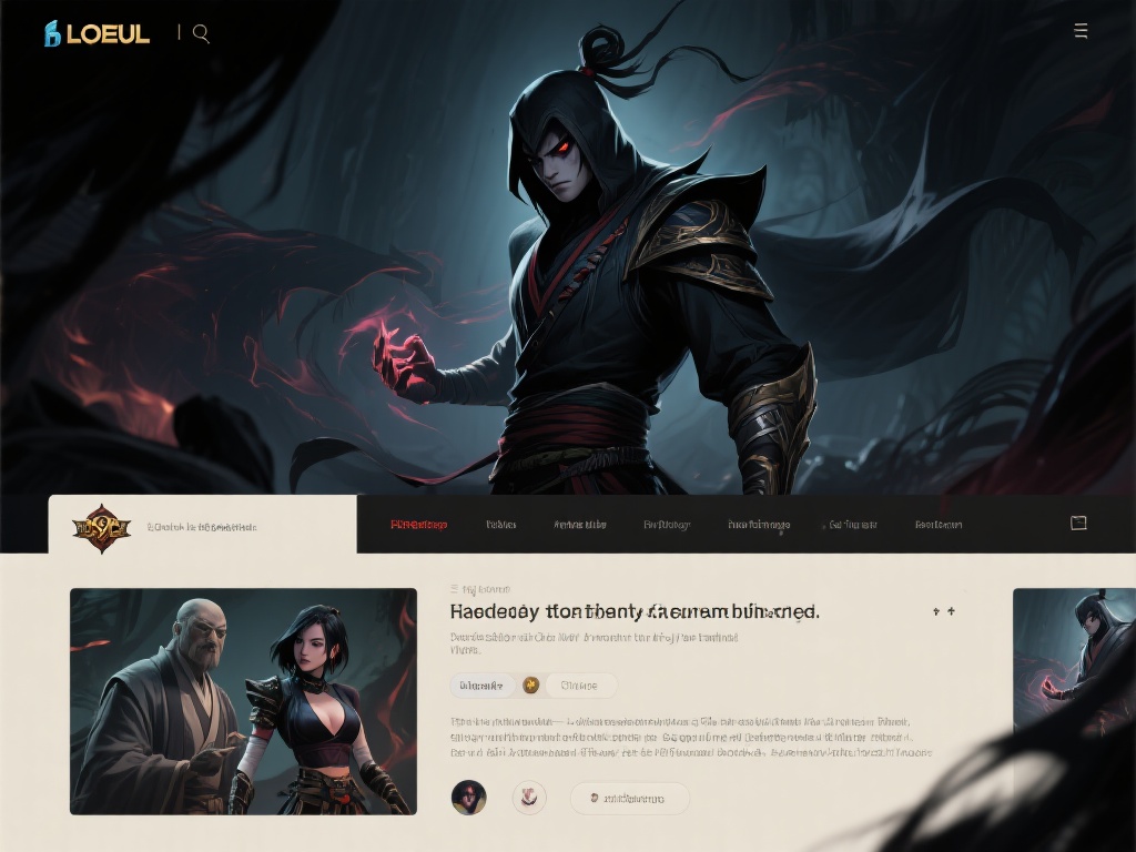 探索英雄联盟背景故事,尽在LOL官网首页 三、背景故事带来的额外乐趣:以劫为例